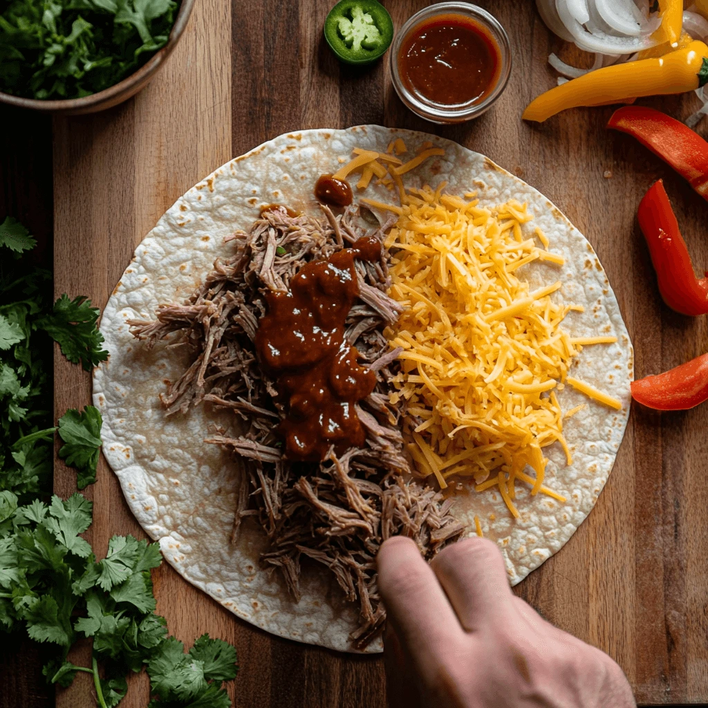 Brisket-Quesadilla