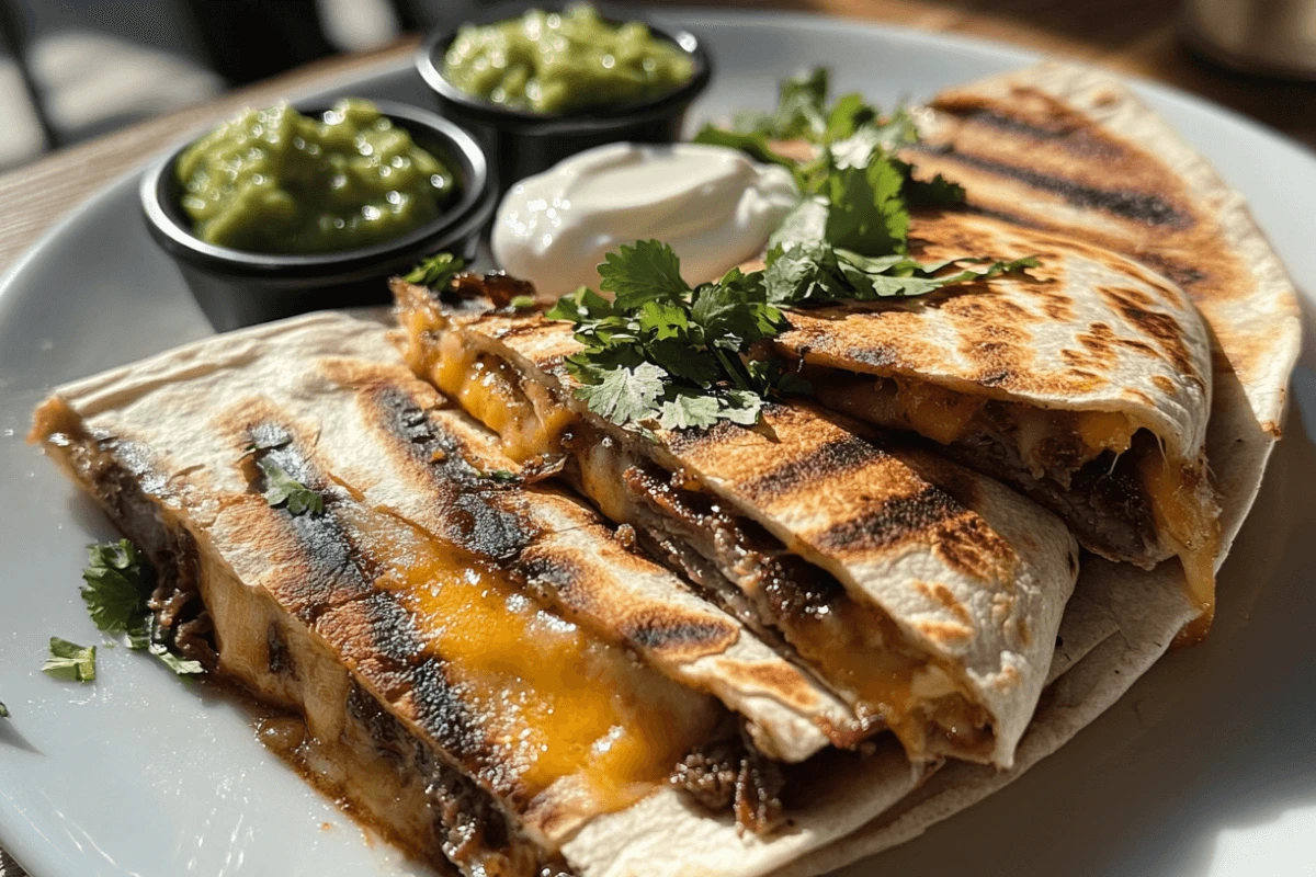 Brisket Quesadilla