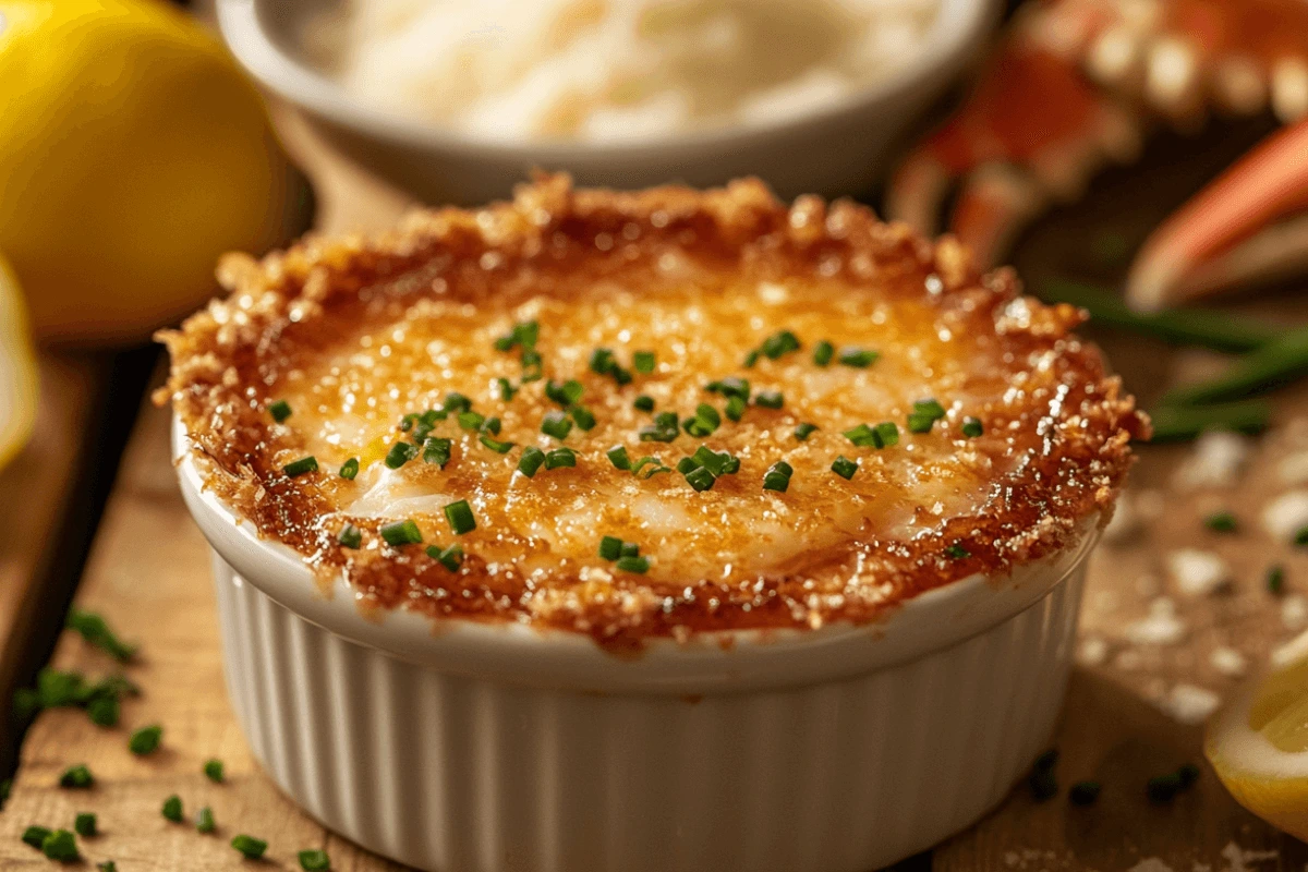 crab brulee recipe